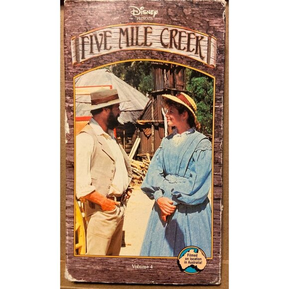 Five Mile Creek Volume 4 Disney VHS Frontier 1983 Family Adventure Classic - Picture 1 of 3